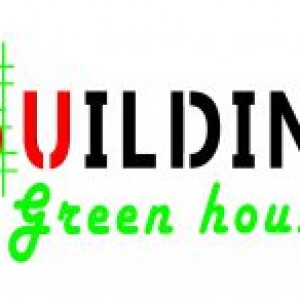 logo building green house